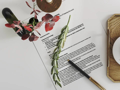 Decoratieset 010 3D Model