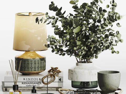 装饰套装011 3D 模型