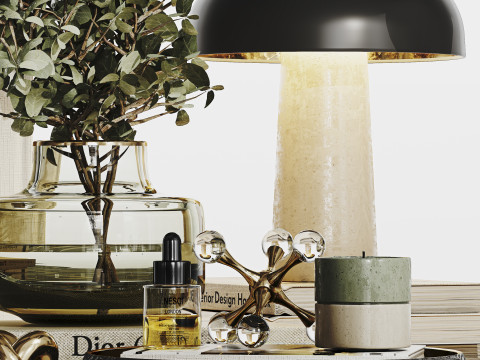 Decorative Set 012 Model 3D