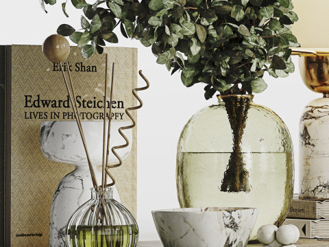 Decorative Set 014 3D Model