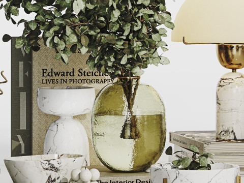 Decorative Set 014 3D Model