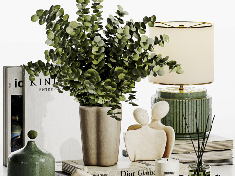 Decorative Set 016 3D Model