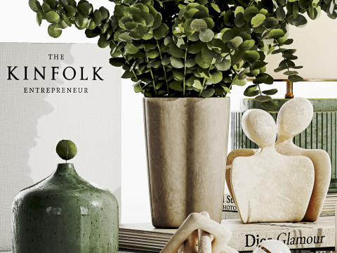 Decorative Set 016 Modello 3D