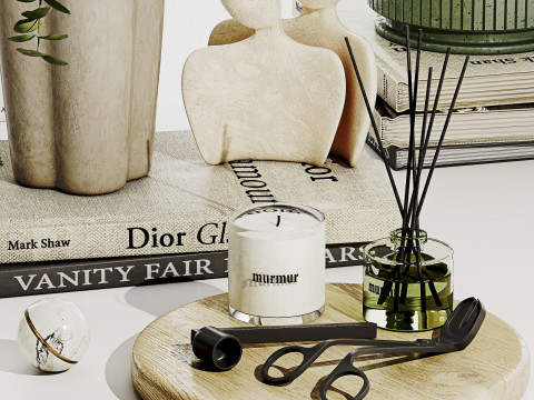 Decorative Set 016 Modello 3D