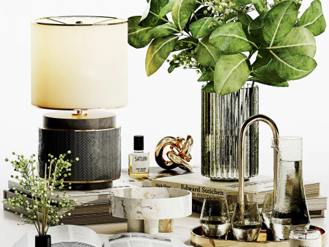 装饰套装018 3D 模型