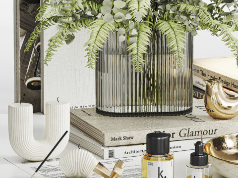 Decorative Set 019 3D Model