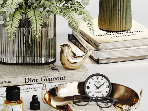 Decorative Set 019 3D Model