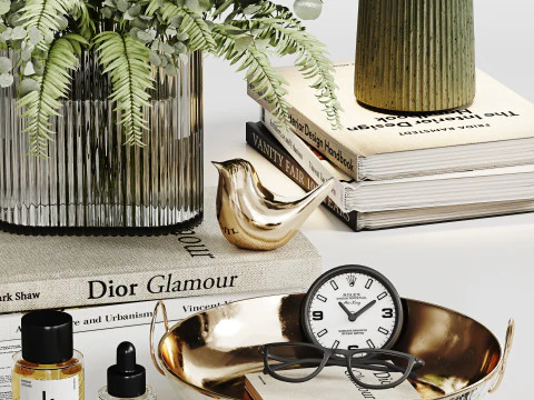 장식 세트 019 3D 모델