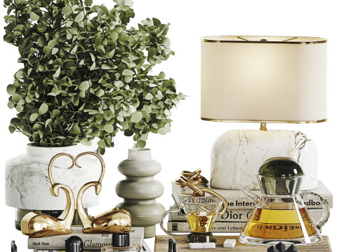 Decorative Set 020 3D Model