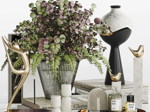 Decorative Set 021 3D Model