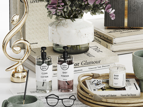 Decorative Set 022 3D 모델
