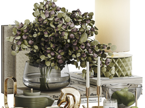 Decorative Set 023 3D Model