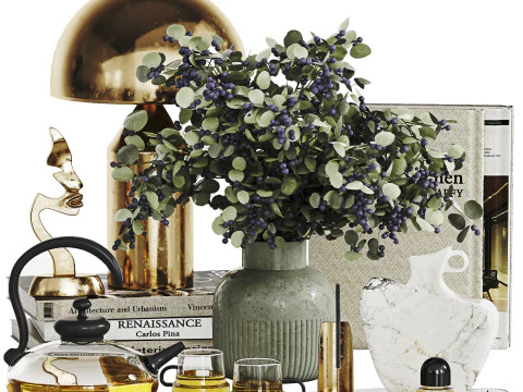 装饰套装024 3D 模型