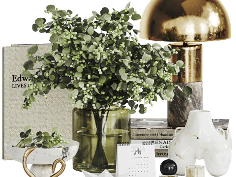 Decorative Set 025 3D Model