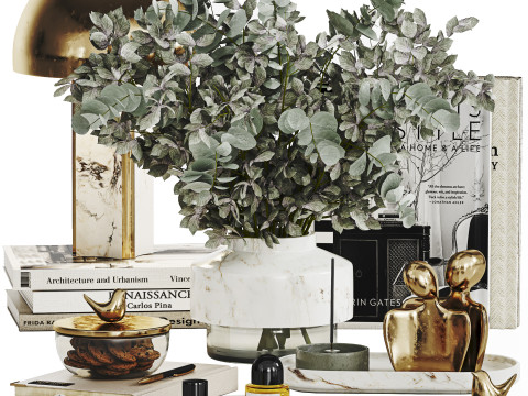 Decorative Set 026 3D Model