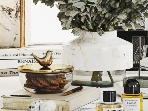 Декоративний набір 026 3D Модель