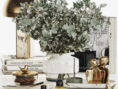 Декоративний набір 026 3D Модель