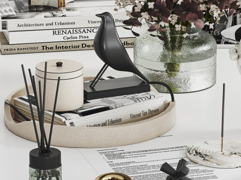 Decorative Set 027 3D-Modell