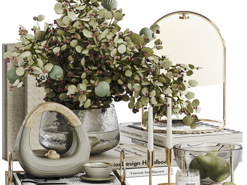 Decorative Set 029 3D Modell