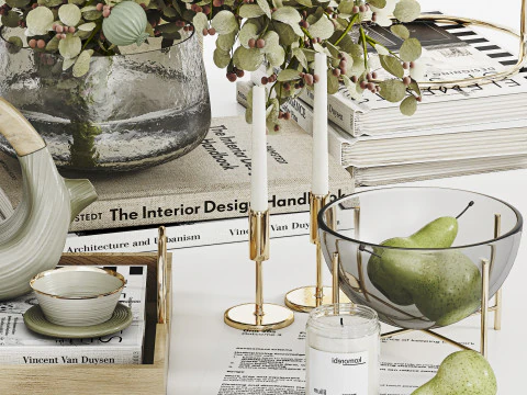 Decorative Set 029 3D Model