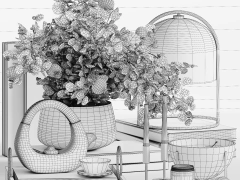 Decorative Set 029 3D Model
