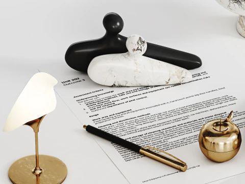 장식 세트 30 3D 모델