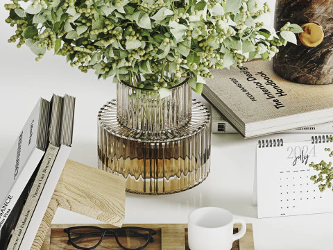 Conjunto Decorativo 33 Modelo 3D