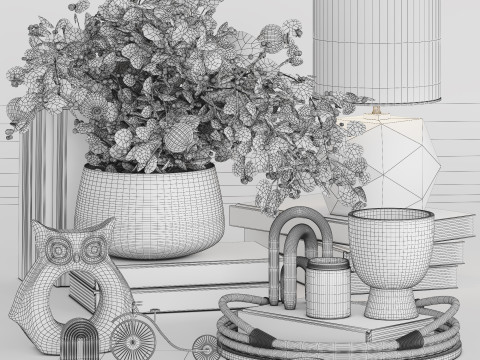 Decorative Set 35 3D Модель