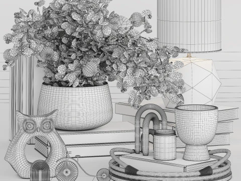 Decorative Set 35 3D Model