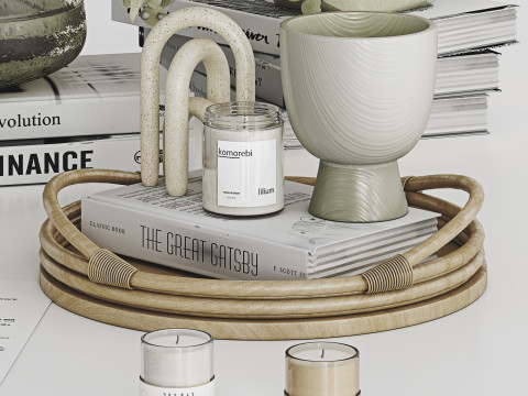 Decorative Set 35 3D Модель