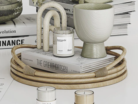 Decorative Set 35 3D Model