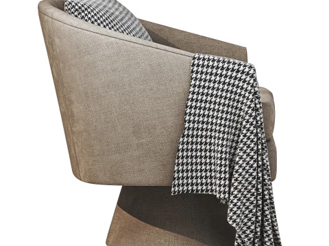 Arm chair 02 3D Model