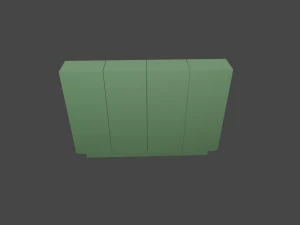 main power plant control panel 3D Model