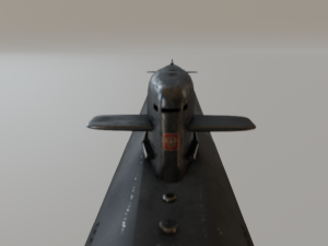 russian nuclear submarine project 667 Model 3D