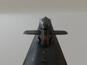 russian nuclear submarine project 667 3D Model