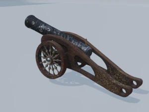 cannon 3D Model