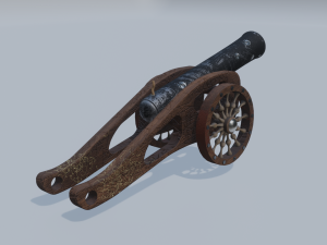 cannon Modello 3D