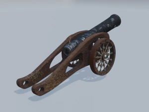 cannon 3D Model