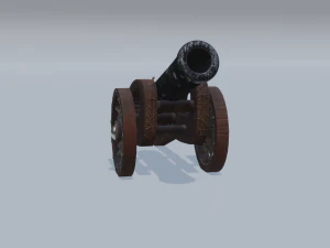 cannon 3D Model
