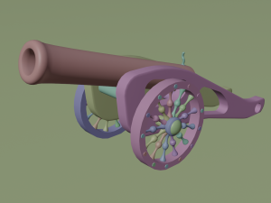 cannon Modello 3D
