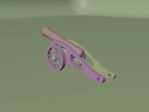 cannon 3D Model