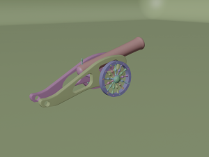 cannon Modello 3D