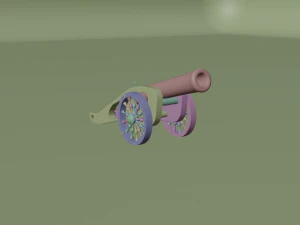 cannon 3D Model