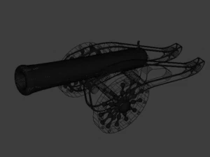 cannon 3D Model
