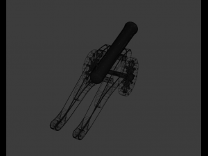 cannon Modello 3D