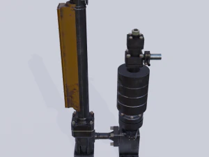 russian submarine nuclear reactor drive 3D Model