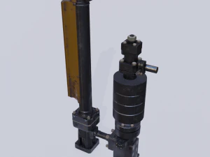 russian submarine nuclear reactor drive 3D Model