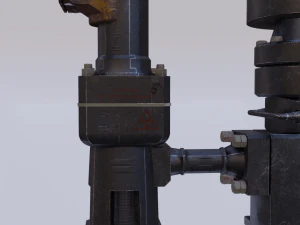 russian submarine nuclear reactor drive 3D Model