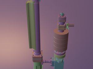 russian submarine nuclear reactor drive Modello 3D