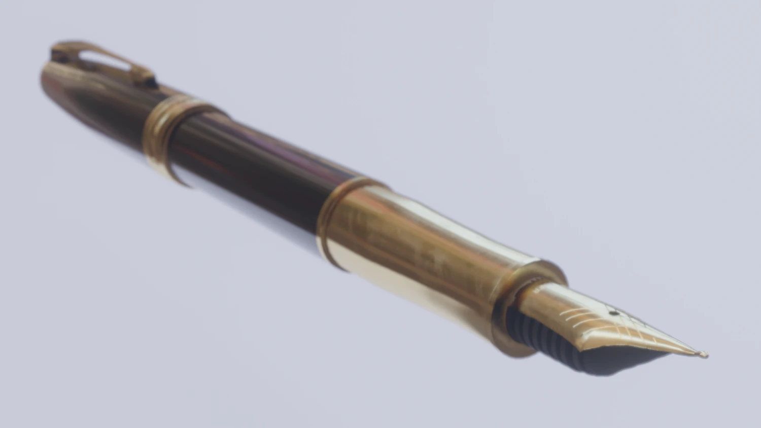parker pen 3D Model .c4d .max .obj .3ds .fbx .stl .blend 